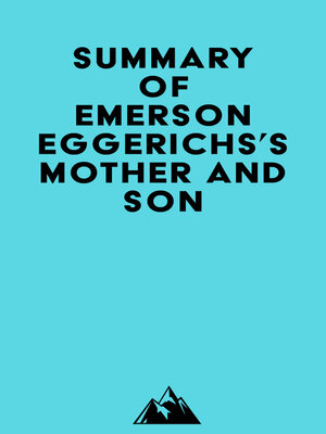 cover image of Summary of Emerson Eggerichs's Mother and Son